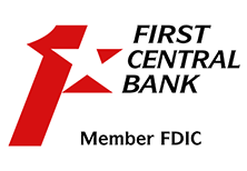 First Central Bank logo