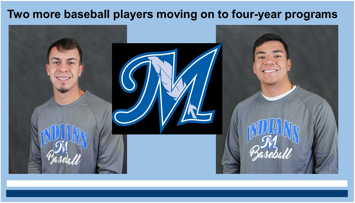 Two MCC baseball players ink with four-year programs
