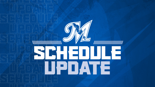 Weekend softball games moved to Monday-Tuesday