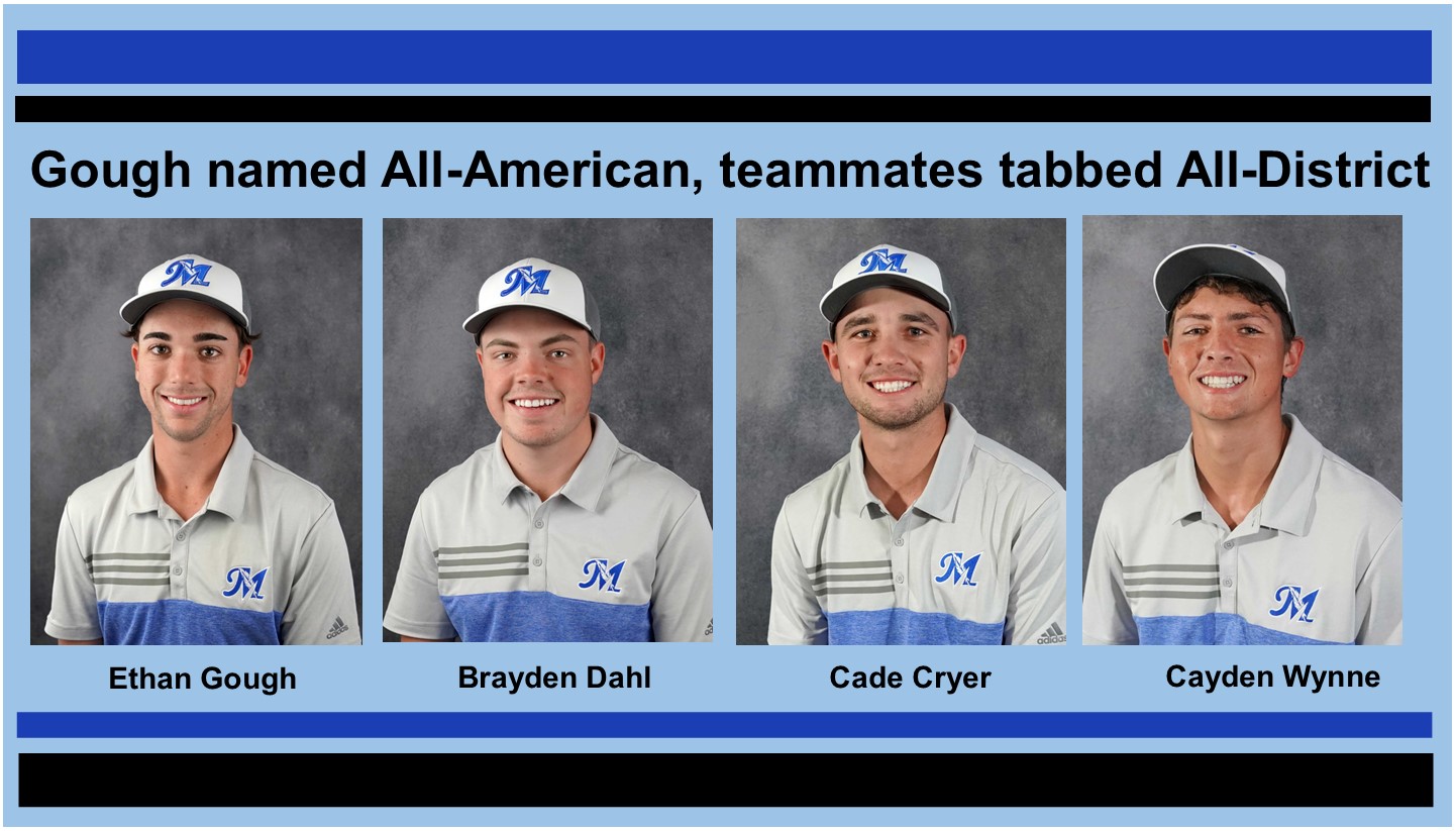 Ethan Gough named All-American, three teammates tabbed All-District